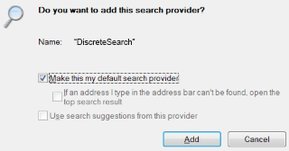 Install IE Search Engine